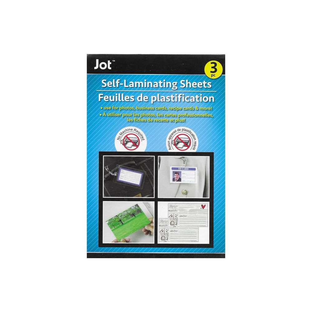 Jot Self-Laminating Sheets (3pc)
